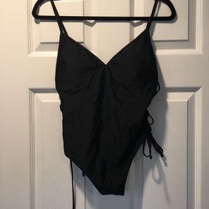 Abercrombie & Fitch One-Piece Black Swimsuit